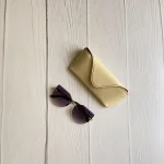 کیف عینک چرم طبیعی